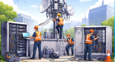 Servicio de instalación de telecomunicaciones